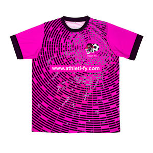 เสื้อยืดไมโครไฟเบอร์พิมพ์โลโก้ตามสั่งสำหรับผู้ชาย แห้งเร็ว ผลิตจากโรงงาน 100% โพลีเอสเตอร์ สไตล์ลำลอง พิมพ์ลายแบบซับลิเมชั่น - Product Image 4