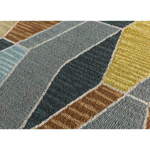 Alfombra de Lana y Viscosa con Diseño Geométrico para Pasillo, Rectangular de 4m, Grosor de 10mm, Modelo ZA Tla-4082 de Jaipur Rugs, Hecha a Mano - Product Image 3