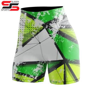 Ropa deportiva personalizada Gimnasio Fitness Pantalones cortos de motorista de cintura alta de alta calidad Pantalones cortos de entrenamiento Sexy para mujeres - Product Image 6