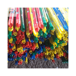 ไม้ถูพื้นไม้ม็อบยาว4ft พร้อมหัวไม้กวาดพลาสติกทำจากไม้ยูคาลิปตัสทนทานสำหรับใช้ในบ้านบรรจุในถุง - Product Image 1