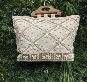 Femmes indiennes Designer Style bohème perlé embrayage sacs de messager sacs faits à la main soirée Shopping perlé sacs de fête en gros - Product Image 1