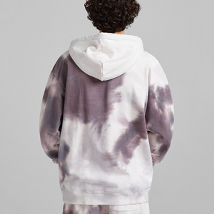 Super Quality <b>Tie</b> Dye Tracksuit 100% Cotton Light Weight Hooded Printed Technics OEM Service <b>Top</b> Trending Design - Product Image 4