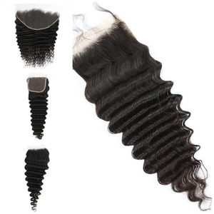 Volumen completo Doble dibujado indio ondulado frontales Color claro Cabello de calidad premium - Product Image 1