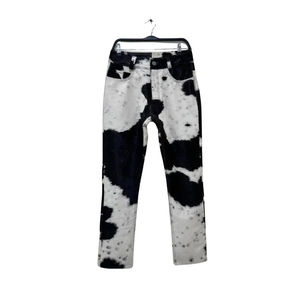 Pantalones de Cuero de Lujo para Hombre, Talla Grande, Cintura Media, Corte Regular, Ecológicos, Resistentes al Viento, Estilo Urbano, Atuendos Modernos - Product Image 1