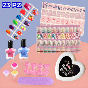Kit de Cuidado de Uñas de 23 Piezas para Niñas, Set de Herramientas de Maquillaje y Cuidado de Uñas - Product Image 6