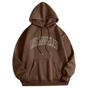 Vente en gros de pulls à capuche surdimensionnés de couleur unie pour hommes, sweats à capuche et sweatshirts en coton de haute qualité fabriqués sur mesure - Product Image 1