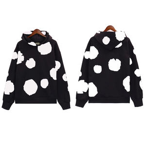 เสื้อมีฮู้ดขนาดใหญ่พิเศษของผู้ชายเสื้อสวมหัวมีลายปักโลโก้เสื้อผ้าแนวสตรีทเทอร์รี่ - Product Image 2