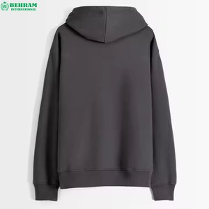 Sweat-shirt unisexe en coton 100% gris foncé, thermique, pour l'hiver, fabriqué au Pakistan, sur mesure, prix bas - Product Image 6