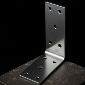 Support d'angle en acier 93mm X 93mm X S3mm, 5 pièces, ETA 06/0106 ABB40390, supports et étagères de rangement - Product Image 3