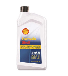 20W-50 Aceite de motor convencional 1 cuarto (paquete de 6) Lubricante automotriz con composición antidesgaste - Product Image 2