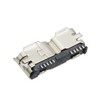 USB 3,0 Micro Tipo B 10 Pin SMT SMD Conector hembra Enchufe de puerto de carga