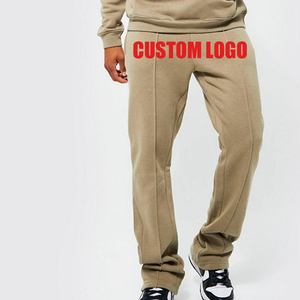 Venta al por mayor de alta calidad 100% algodón chándal holgado chándal de alta calidad pantalones de chándal y Sudadera con capucha conjunto de chándal de algodón para los hombres - Product Image 4