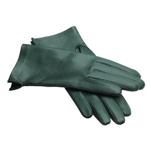 Green-Color Suede-Sheepskin <b>Gloves</b> Wrist-Fashion <b>Men</b> Women New Genuine 2026 <b>Gloves</b> Wool-Warm Leather <b>Gloves</b> From Pakistan - Product Image 1
