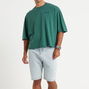Camiseta Oversize para Hombre, Estilo Relajado, Material de Algodón Suave, Ideal para Uso Diario, Look Moderno y a la Moda - Product Image 2