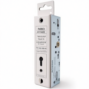Panic Tubular Frame Mortise Lock B 1820 B DIN Left/Right 24/270/40/92/9mm <b>Square</b> BKS for Furniture - Product Image 3