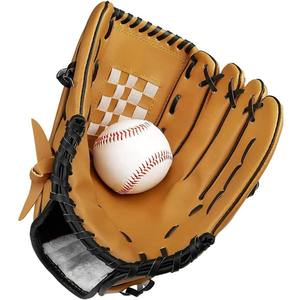 Gants de frappe de baseball en cuir de vachette personnalisés Gants de balle molle en cuir à vendre - Product Image 5