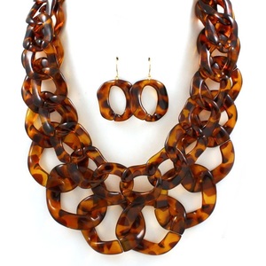 สร้อยคอโซ่ฮอร์นธรรมชาติเป็นมิตรกับสิ่งแวดล้อมเครื่องประดับทันสมัยทำมือรูปเขาควายแฟชัน - Product Image 5