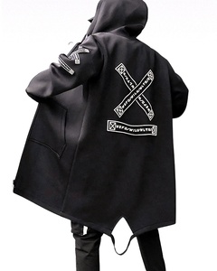 CYBER TECH WEAR STYLE Chaqueta impermeable a prueba de viento al aire libre Casual TECH WEAR con capucha Chaqueta de hombre para hombre Logotipo personalizado SERVICIO Oem - Product Image 2