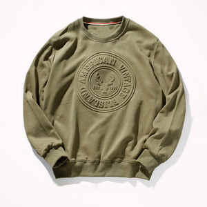 Nueva marca nueva moda bordado personalizado buena calidad envío rápido sudadera mejor precio sudaderas en relieve - Product Image 3