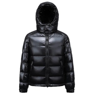 แจ็กเก็ตผู้ชายกันลมเสื้อแจ็คเก็ตขนเป็ดมีฮู้ดสไตล์ลำลองสำหรับฤดูหนาว - Product Image 1