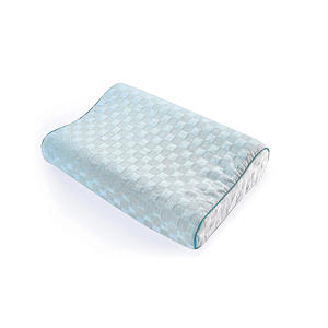 Almohada ergonómica de espuma viscoelástica moderna, características hipoalergénicas de enfriamiento, diseño geométrico, OEM/ODM, directo de fábrica para Hotel y hogar - Product Image 6