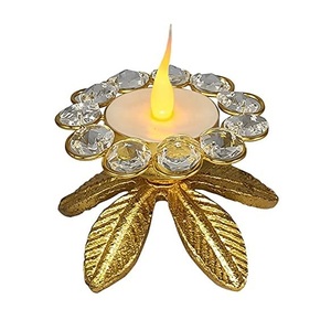 Arch Bridge Crystal Eco-Friendly <b>Tea</b> <b>Light</b> <b>Holder</b> with Customized Logo-Christmas Home Decoration Candelabra and Centerpiece - Product Image 2