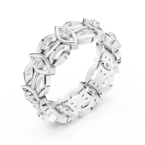 แหวนทองแบบเปิดที่มีสไตล์10K - Product Image 3