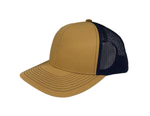 Nouveau design de mode Hiphop Vente en gros Casquette de camionneur Logo personnalisé Couleur jaune Taille réglable Dos en maille Casquette de sport structurée pour homme - Product Image 2