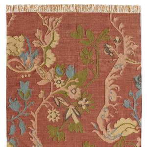 Alfombra Kilim de lana de la mejor calidad 100% para casas de calidad, alfombra geométrica de yute de lana para decoración de lujo para el hogar - Product Image 3