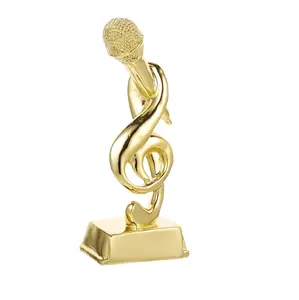 Affodabale Preis Schreibtisch Mic Music Trophy Kinder Mikrofon Grammy Geschenk Musikalische Geschenke Gesang Wettbewerbe Trophy Mikrofon