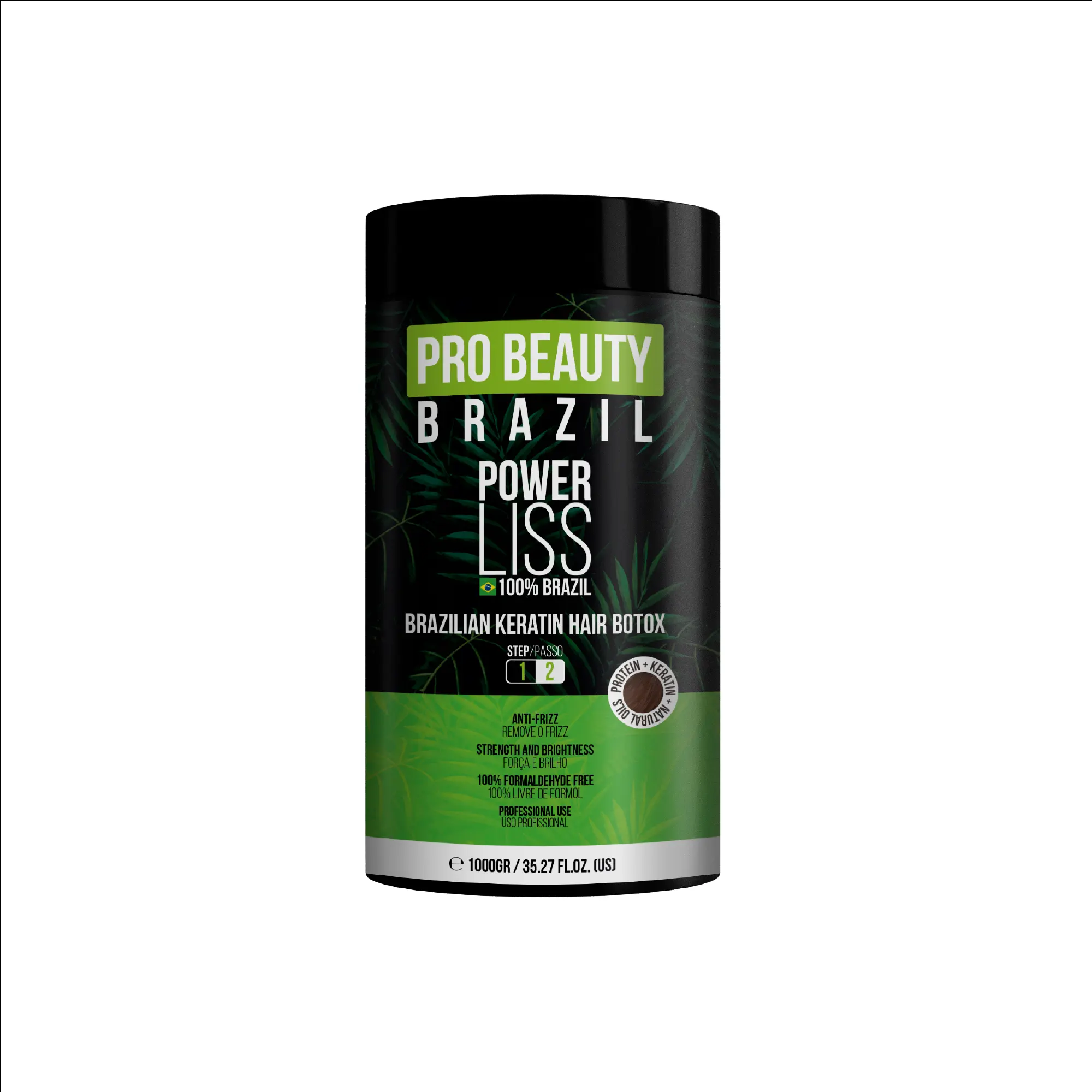 Arganöl und brasilia nisches Keratin für ein Premium-Haar glättung erlebnis