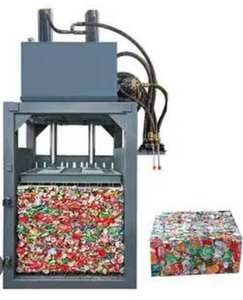 Prensa de Embalaje Industrial de Alta Resistencia, Capacidad de 20 Toneladas, con Motor y Bomba de 480V 10kW para Prensar Residuos Plásticos - Product Image 3