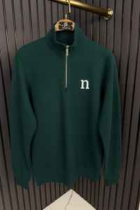 Men's Half Zip Long Sleeve Casual Top Plus Size Fashion Streetwear Hoodie with Chest Pocket Pullover Sweatshirt - Product Image 4