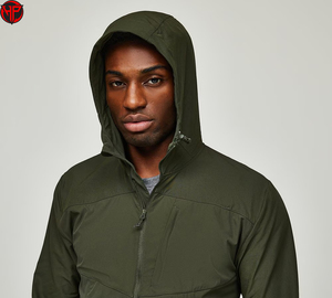 Chaqueta Cortavientos de Verano OEM ODM, Secado Rápido, Ligera y Transpirable, Tops para Correr, Chaquetas de Exterior para Hombre de Talla Grande - Product Image 5