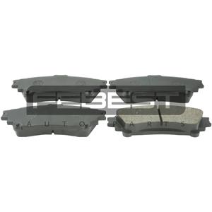 Pastiglie freno posteriori FEBEST (0101-GGL15R) - Product Image 1