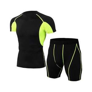 Combinaison de compression pour homme, dernier design personnalisé, Spandex/Polyester, légère, respirante, motif uni par sublimation, fabrication OEM professionnelle - Product Image 6