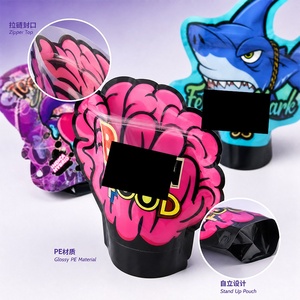 Bolsa de Mylar con Corte Personalizado, Forma Irregular Única, Cierre Hermético, a Prueba de Humedad y Olores, para Envasado de Alimentos y Dulces - Product Image 4