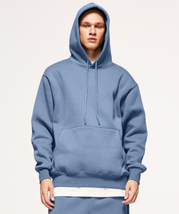ODM OEM Sweat à capuche unisexe d'hiver 380g 100% coton molletonné coupe classique impression numérique respectueux de l'environnement sweats à capuche personnalisés 45 couleurs - Product Image 3