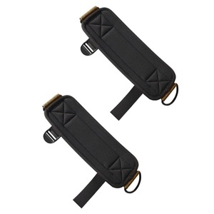 สายรัดข้อเท้านีโอพรีนสำหรับเครื่องออกกำลังกายห่วงรูปตัว D ปรับได้ยืดหยุ่นระบายอากาศได้ดีบุนวมกันลื่น - Product Image 3