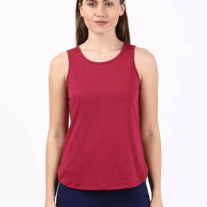 Débardeur Femme Personnalisé 100% Polyester Séchage Rapide Respirant Dos Croisé Nouvelle Collection Élégant Vente en Gros - Product Image 3