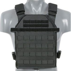 Gilet de protection maille multi-poches gilets tactiques avec sangles de support de plaque - Product Image 1