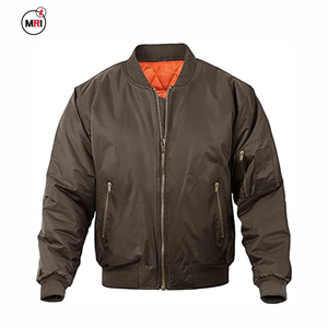 Chaqueta Bomber Unisex clásica y cómoda con patrón de bordado, colores y tamaños personalizados con cuello levantado, nueva condición para el invierno - Product Image 4