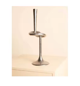Latest Design Metal Candle Holder Stand Candle Christmas Party <b>Table</b> Tealight Stand With Chrome Finished for Elegant Lighting - Product Image 1