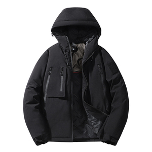 Cropped Intelligent Heating <b>Warm</b> Men's <b>Jackets</b> Windproof <b>Waterproof</b> Stain-resistant Custom Cotton <b>Jackets</b> for Men 2025 - Product Image 3