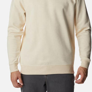 Sweat-shirt en molleton de coton et polyester pour homme, col rond, pull chaud avec encolure côtelée, poignets élastiques, ourlet flexible, prix bas 2026 - Product Image 5
