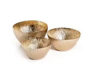 ELEGANT DESIGNS Classic Hanging <b>Table</b> Top Decorative Fruits <b>Storage</b> Metal Bowl with Fruit Serving Bowl - Product Image 4