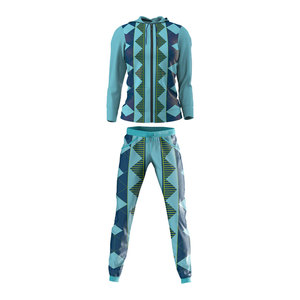 ชุดวอร์มผู้ชายผ้าฝ้าย 100% สำหรับฤดูหนาว พิมพ์โลโก้ตามสั่ง ลายเรียบ ระบายอากาศได้ดี มีเชือกผูก ปรับขนาดได้ MOQ ต่ำ - Product Image 1