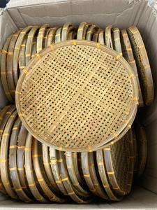 Eco-Friendly <b>Bamboo</b> Winnowing <b>Basket</b> Handcrafted From Vietnam for Home - Product Image 4