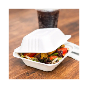 Boîte d'emballage de canne à sucre biodégradable personnalisée écologique de meilleure qualité en carton de papier indien - Product Image 3