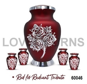 โกศบรรจุอัฐิแบบอเมริกัน A.K Radiant ปรับแต่งได้สำหรับผู้ใหญ่ ความจุ 200 ลูกบาศก์นิ้ว - Product Image 1